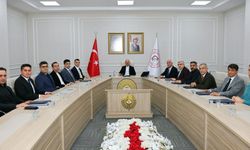 Adıyaman Valiliğinde Haftalık değerlendirme toplantısı gerçekleştirildi