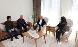 Adıyaman Valisi Varol'dan rezerv alanda yeni yuvasına taşınan aileye ziyaret