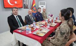 Adıyaman'da Jandarma Özel Harekat Taburu'nda iftar programı düzenlendi