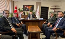 AK Parti heyetinden yeni Başhekim Mehmet Tepe'ye ziyaret