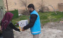 Kahta KYK öğrencilerinden ihtiyaç sahiplerine ramazan desteği