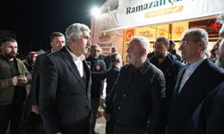 Mehmet Metiner'den Kahta Belediyesi Ramazan Çarşısı'na Ziyaret