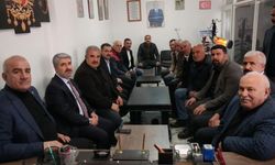 Özhan, Besni'de Siyasi Parti ve STK başkanlarını ziyaret etti
