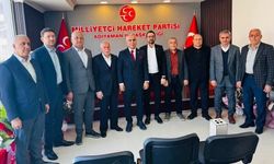 Türk Yerel Hizmet-Sen ve ASKON’dan MHP Adıyaman İl Başkanlığına Hayırlı Olsun Ziyareti