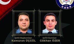 Adıyaman İl Emniyet Müdürlüğü'nden şehit polisler için anma mesajı