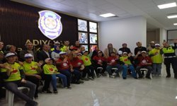 Adıyaman'da Otizm ve Down Sendromlu çocuklar Bir Günlük Polis Oldular