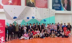 Adıyaman'da, Gençler A ve B Kız/Erkek Kategorisi Sportif Tırmanış İl Yarışmaları tamamlandı