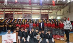 Adıyaman'da Kulüpler Arası Halk Oyunları Yarışmaları Tamamlandı