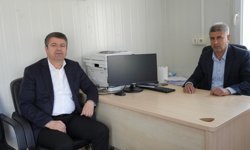 Başkan Tutdere, Mahalle Muhtarı Balıbay ile görüşüp çalışmaları inceledi