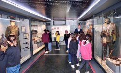 Çanakkale Savaşları Mobil Müzesi Kahta'da ziyarete açıldı