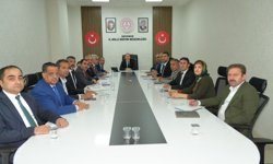 İl Milli Eğitim Müdürlüğü'nde Haftalık Koordinasyon Toplantısı yapıldı