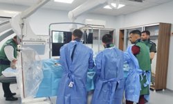 Kahta Devlet Hastanesi'nde ilk anjiyo operasyonu başarıyla yapıldı