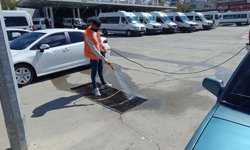 Kahta'da yaz öncesi haşereyle mücadele çalışmaları yoğunlaştı