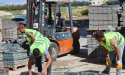 Karaköprü'de yol çalışmaları hız kazandı