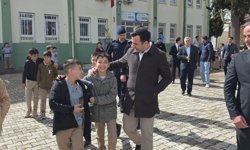 Kaymakam Algın'dan Karaburun Köyü İlk ve Ortaokulu'na ziyaret