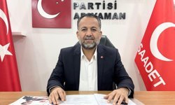 Saadet Partisi Adıyaman İl Başkanı Haşim Asnuk'tan Belediye'ye ikinci yıl eleştirisi