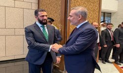 Suriye'nin Başkenti Şamda Üçlü Zirve