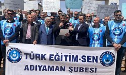 Türk Eğitim Sen Adıyaman şubesinden Siverek Saldırısına Tepki: 'Hain Saldırıyı Kınıyoruz' - Videolu Haber