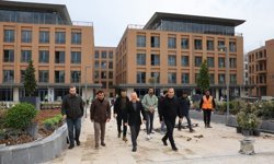 Vali Varol, Adıyaman 1. Etap Çarşı Projesi'nde incelemelerde bulundu