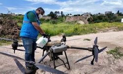 Adıyaman Belediyesi ilaçlama çalışmalarında drone kullanımına başladı - Videolu Haber
