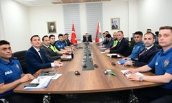 Adıyaman İl Emniyet Müdürlüğü'nde 'Haftalık Değerlendirme Toplantısı'
