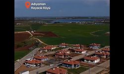 Adıyaman İl Özel İdaresi Kayacık Köyü'nde çevre düzenleme çalışmalarını tamamladı