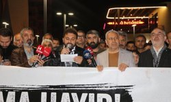 Adıyaman'da yatsı namazı sonrası Küresel Sumud Filosu'na destek açıklaması - Videolu Haber
