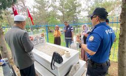 Besni'de şehit ve gazi ailelerine bayram ziyareti
