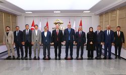 AK Parti heyetinden Vali Abdullah Küçük'e hayırlı olsun ziyareti