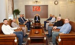 ATSO'dan Vali Abdullah Küçük'e hayırlı olsun ziyareti