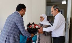Kahta Kaymakamı Soysal'dan şehit ailelerine anneler günü ziyareti