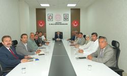 Milli Eğitim Müdürlüğünde haftalık değerlendirme ve koordinasyon toplantısı yapıldı