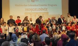 Minik öğrenciler yöresel gösterileri göz doldurdu