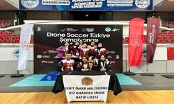 Adıyamanlı Müdürün Öğrencileri Drone Soccer Türkiye Şampiyonu Oldu