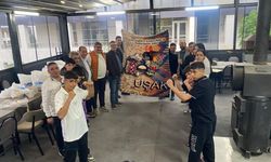 Uşak'ta Besnili sporculara sıcak karşılama - Videolu Haber