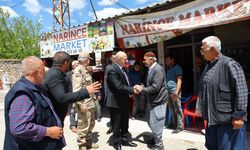 Vali Abdullah Küçük Kahta'da esnaf ve vatandaşlarla bir araya geldi