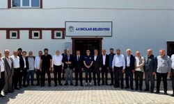 Vali Yardımcısı Göktaş ve beraberindeki heyetten Kahta Akıncılar Belediyesi'ne ziyaret