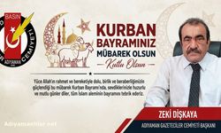 Zeki Dişkaya’dan Kurban Bayramı Tebriği