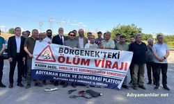 Börgenek'teki Ölüm Virajı İçin Çağrı: “Bu Yol Daha Kaç Can Alacak?”