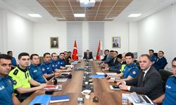 Adıyaman İl Emniyet Müdürü Nazman başkanlığında güvenlik toplantısı
