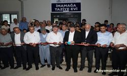 Adıyaman İmamağa Mahallesi’nde Taziye Evi Hizmete Açıldı