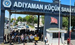Adıyaman Küçük Sanayi Sitesi Esnafı Eylem Yaptı