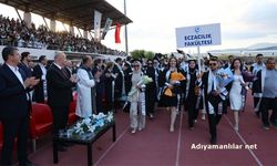 Adıyaman Üniversitesi'nde mezuniyet töreni düzenlendi