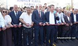 Adıyaman Bahçecik Mahallesinde Ahmet Kaya Parkı Açıldı