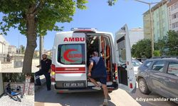 Adıyaman'da Devrilen Motosikletin Sürücüsü Yaralandı