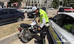 Adıyaman’da Ehliyetsiz Motosiklet Sürücüsüne Rekor Ceza