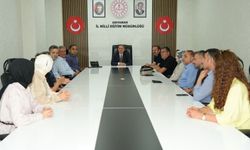 Adıyaman'da Hârezmî Eğitim Modeli uygulayan öğretmenlere katılım belgesi