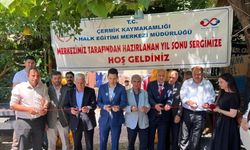 Çermik'te kadınların el emeği sergisi açıldı