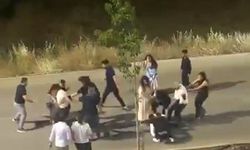Düğün konvoyunda tekmeli, yumruklu kavga