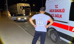 Yol Ortasında Hareketsiz Yatan Sürücü Panik Yarattı